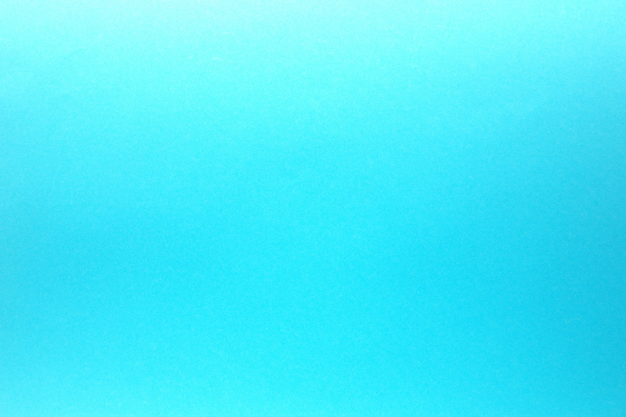 Turquoise blue background.